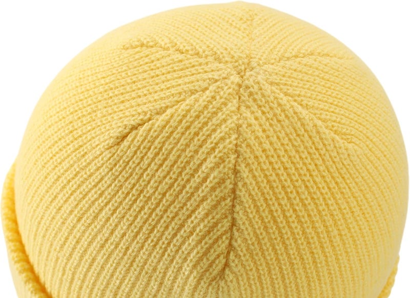 Connectyle Classic Double Layer Knit Beanie Hat Warm Thick Acrylic Winter Hats Daily Cuffed Beanies Watch Hat for Men Women - Image 4